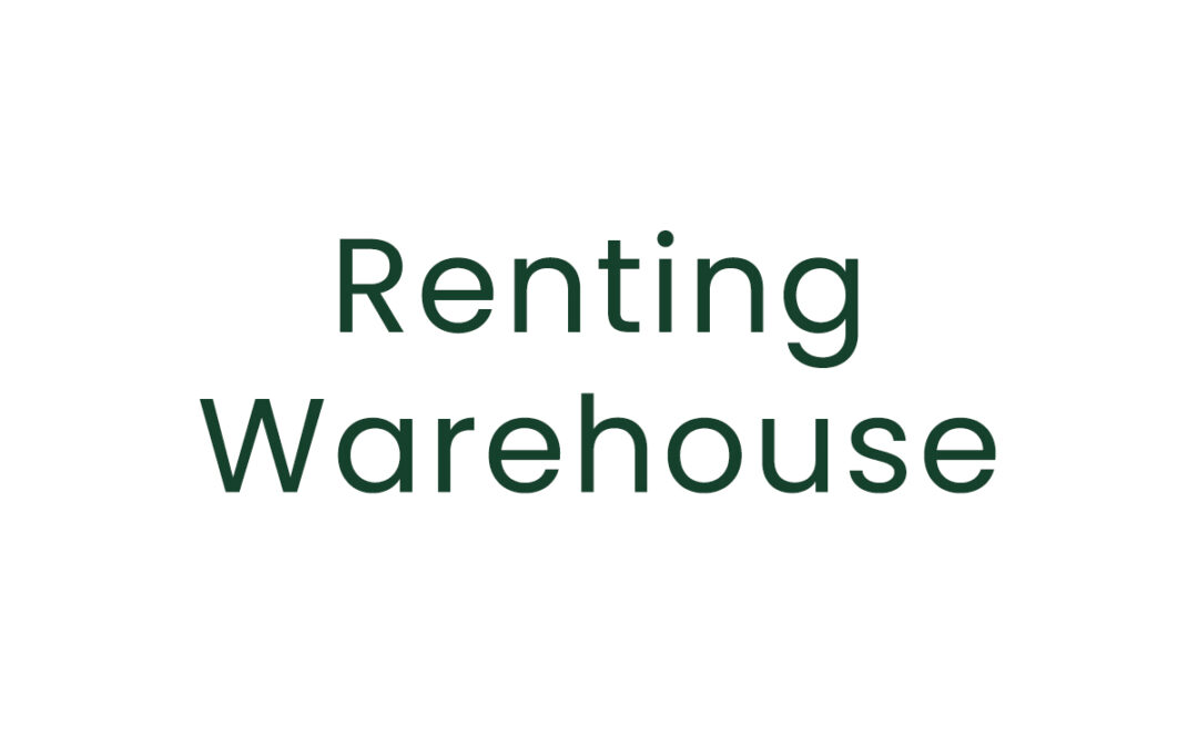 Renting a Warehouse with Used Pallet Rack