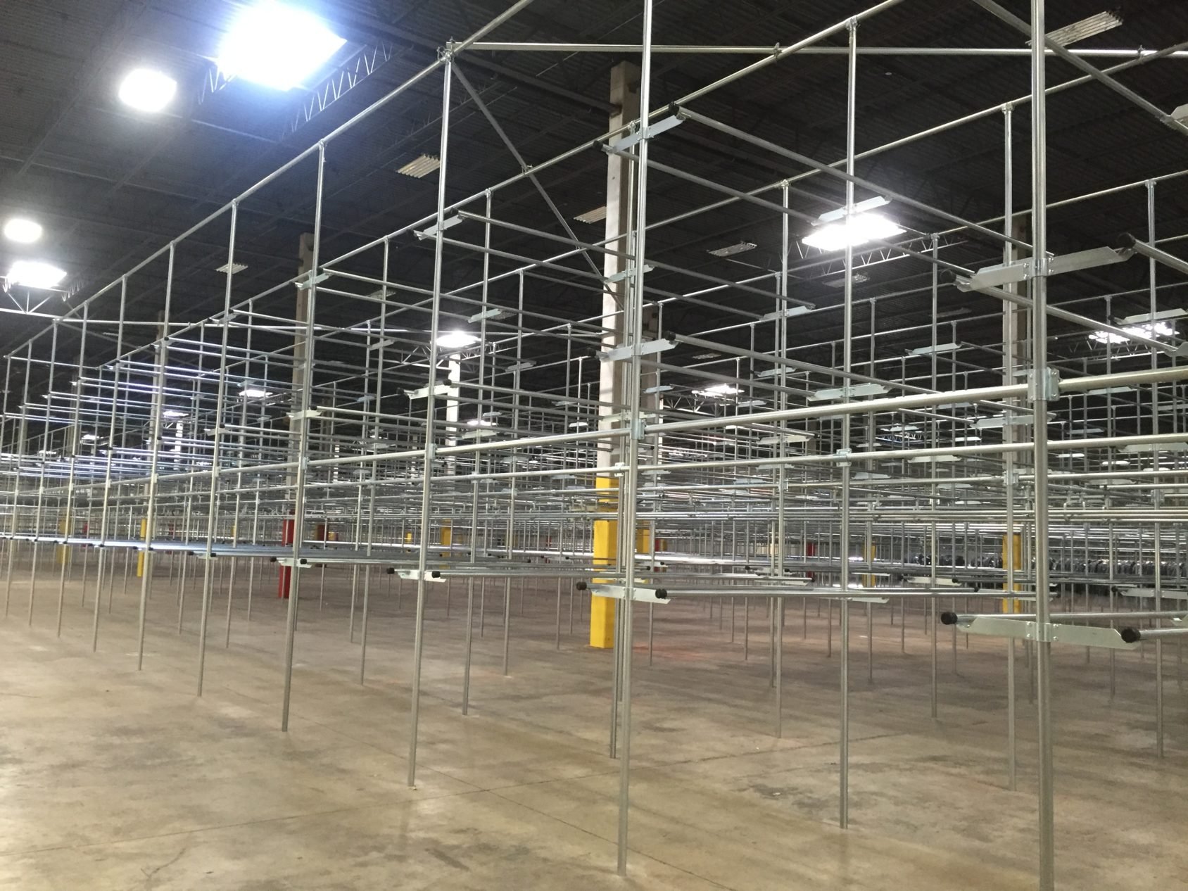ABCO Systems warehouse design with pallet racks
