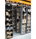 Storganizer in rack storage solutions
